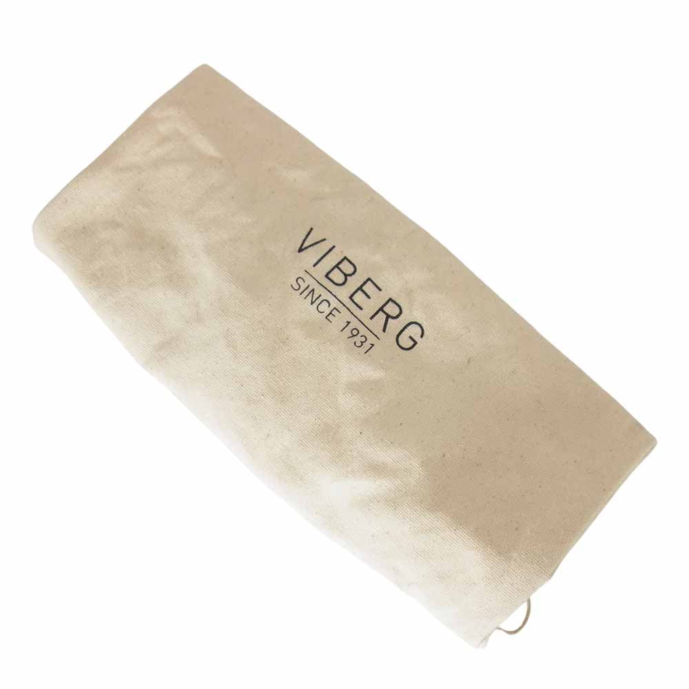 VIBERG ヴァイバーグ レザー オックスフォードシューズ レースアップ ブーツ ブラック系 8【中古】