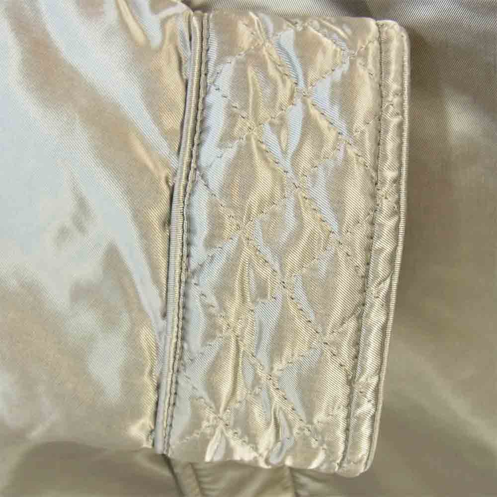 DOLCE&GABBANA ドルチェアンドガッバーナ 国内正規品 キルティング ジャケット シルバー系 52【中古】