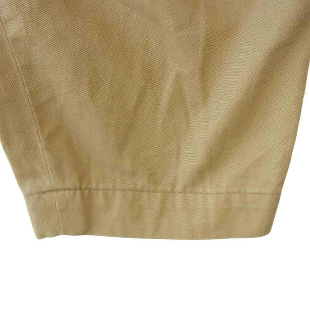 PORTER CLASSIC ポータークラシック BING CHINO ビング ワイド チノ パンツ ベージュ系 XL【中古】