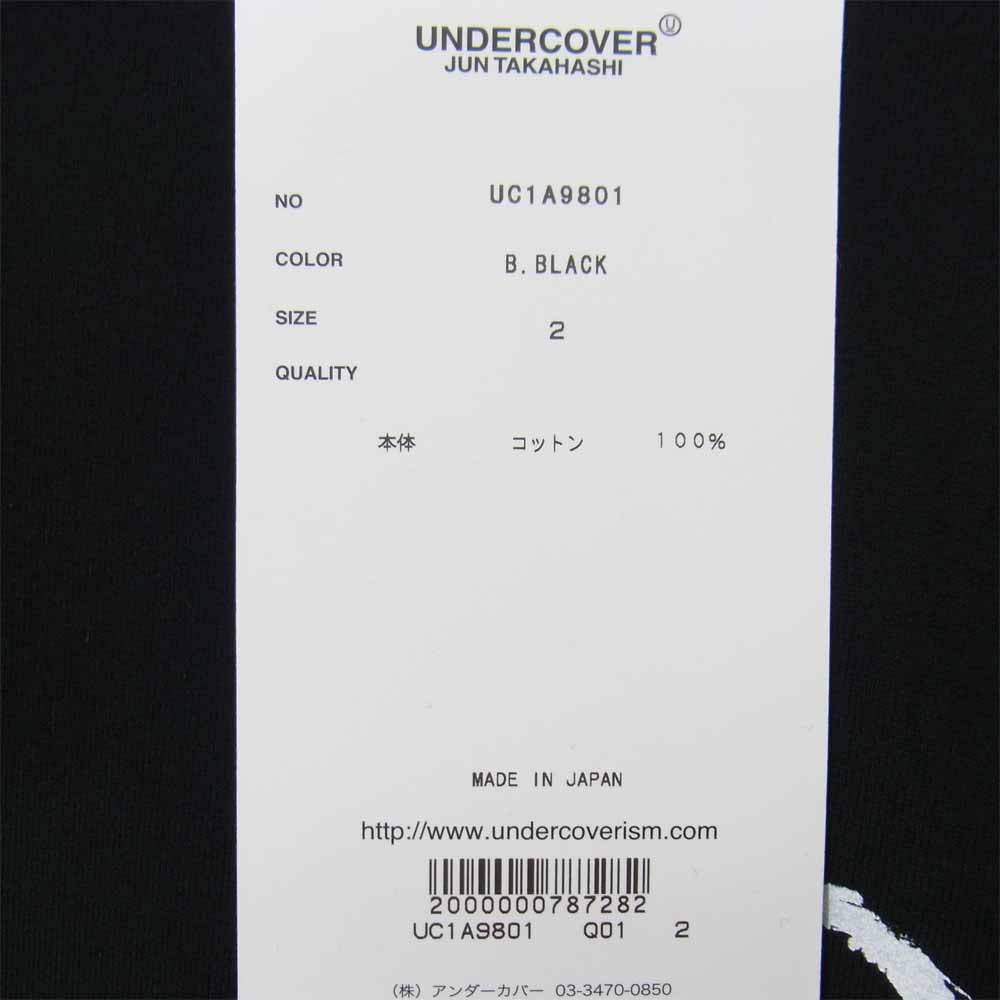UNDERCOVER アンダーカバー UC1A9801 Patti Smith PHOTO パティスミス Tシャツ ブラック系 2【新古品】【未使用】【中古】