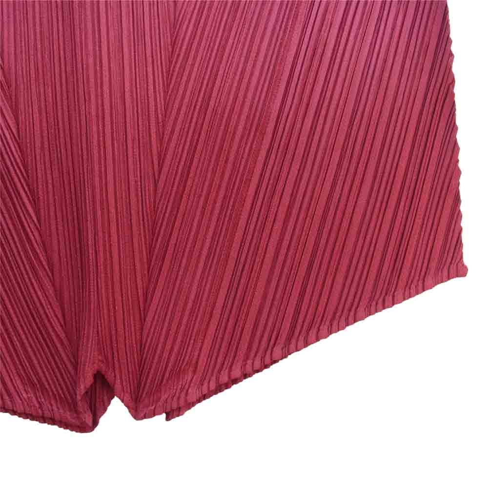PLEATS PLEASE プリーツプリーズ PP23-JG526 イッセイミヤケ ISSEY MIYAKE プリーツ加工 スカート ワインレッド ワインレッド系 1【美品】【中古】