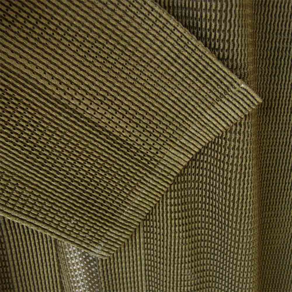 PLEATS PLEASE プリーツプリーズ PP13-F0255 イッセイミヤケ ISSEY MIYAKE プリーツ加工 メッシュ カーディガン カーキ カーキ系 3【美品】【中古】