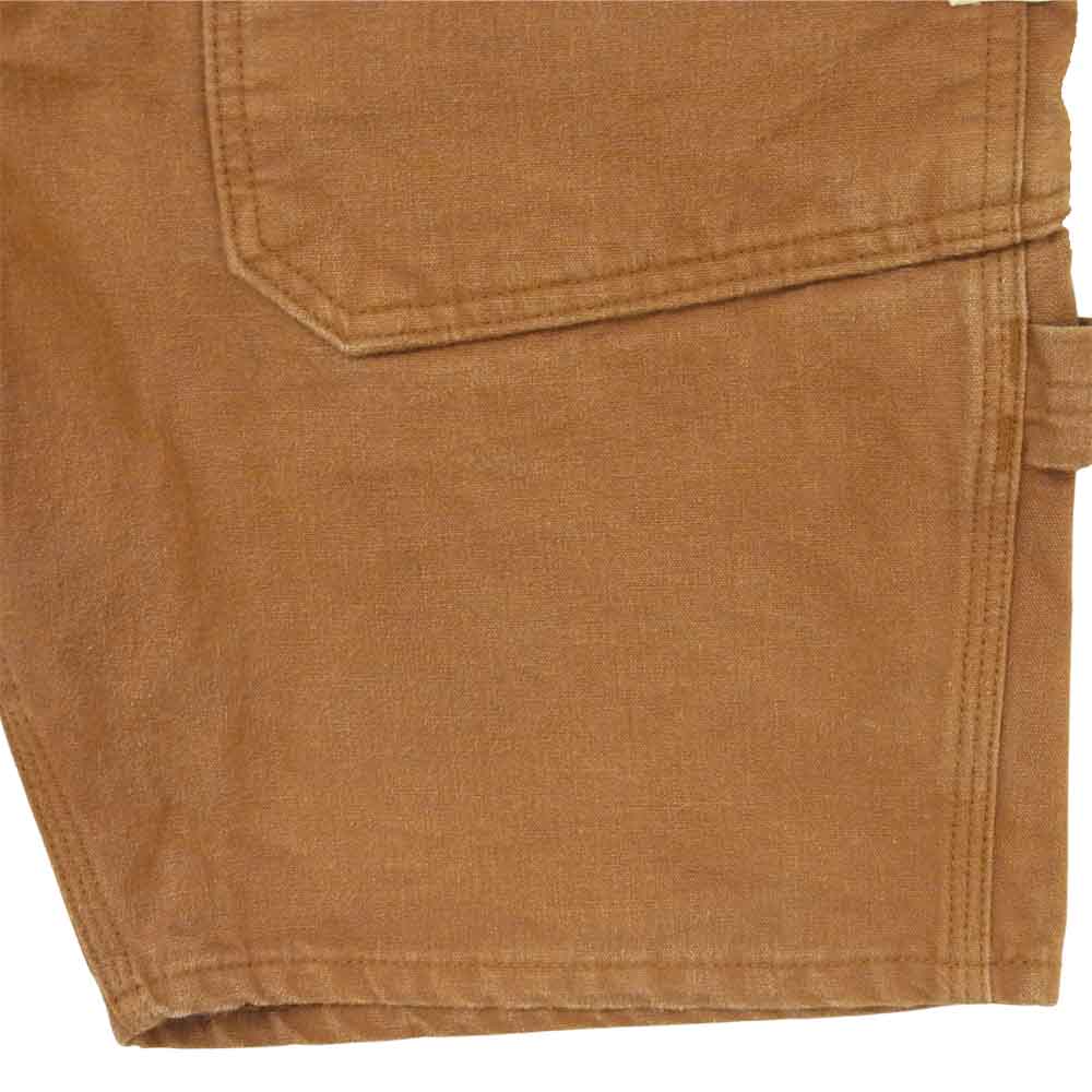 SASAFRAS ササフラス FALL LEAF PANTS 1/2 フォールリーフ ショーツ ショートパンツ ライトブラウン系 S【中古】