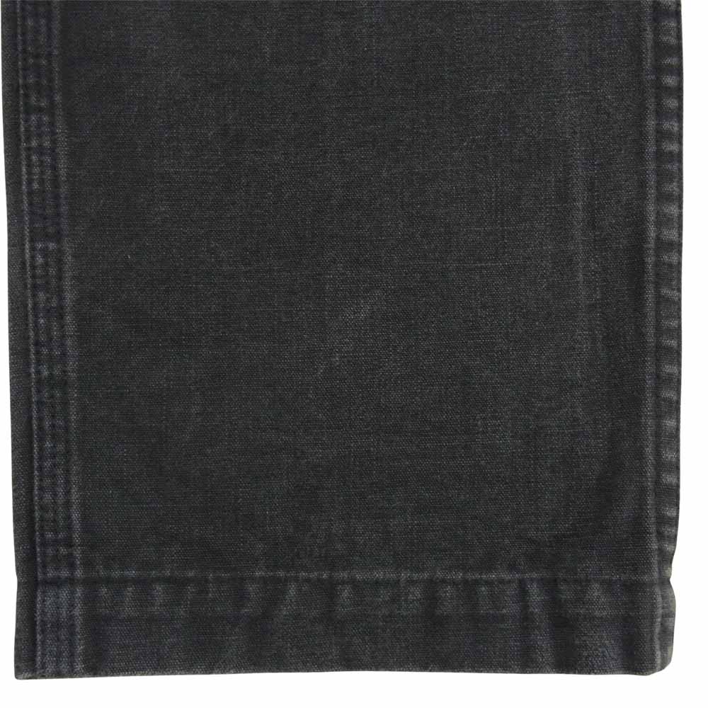 SASAFRAS ササフラス FALL LEAF SPRAYER PANTS フォールリーフ スプレイヤー パンツ ブラックデニム ブラック系 S【中古】