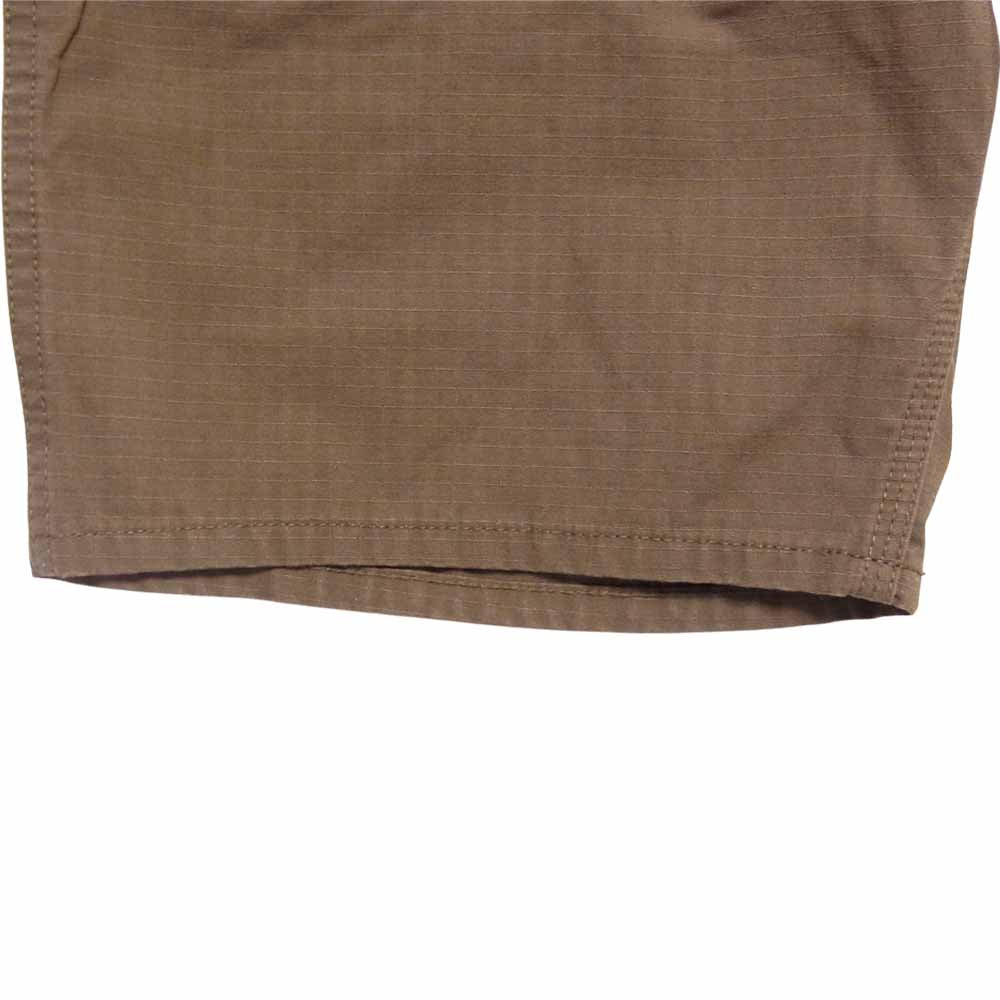 SASAFRAS ササフラス Weeds Pants 1/2 ウィーズ ブッシュ ショーツ カーキ系 S【中古】