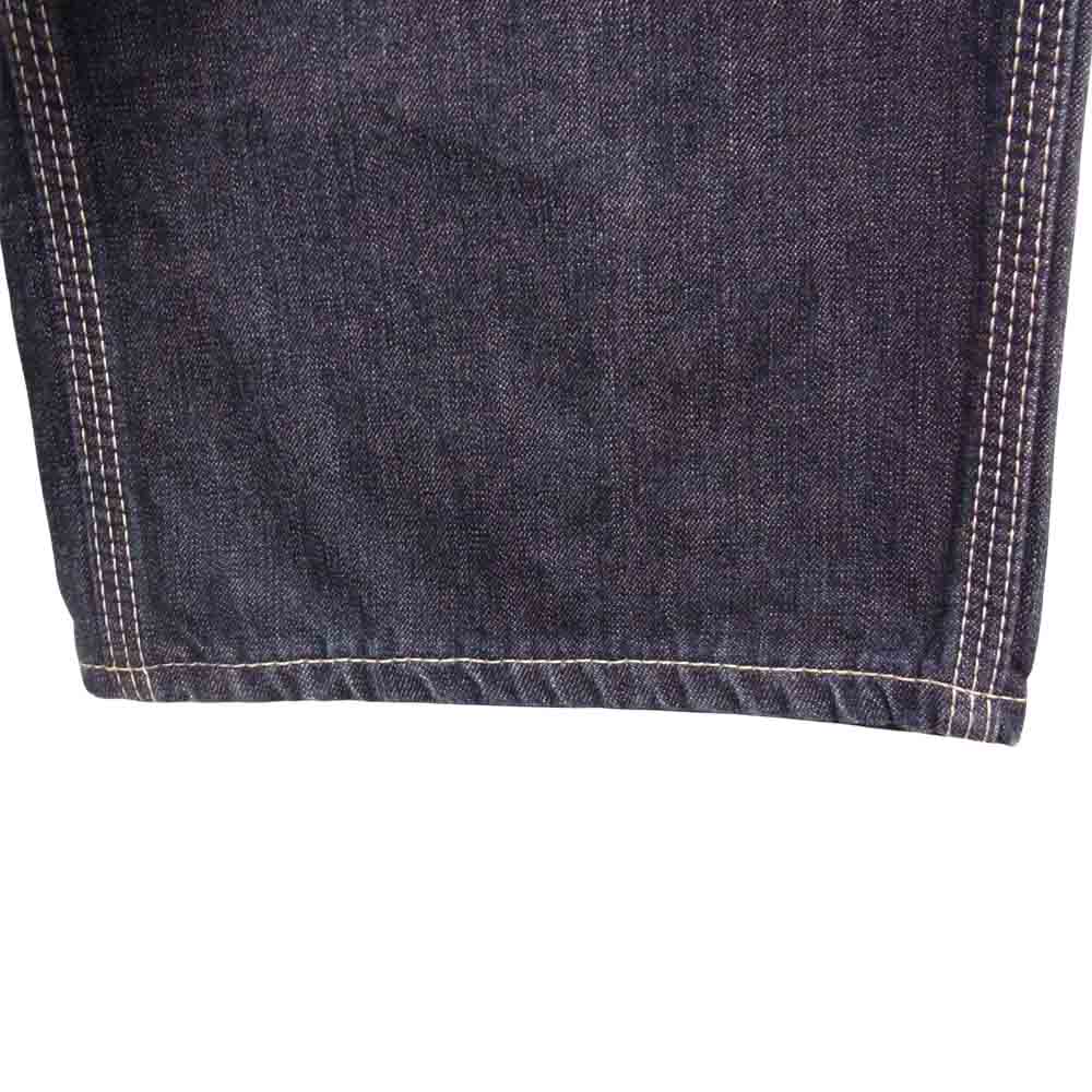 SASAFRAS ササフラス FALL LEAF GARDENER DENIM PANTS フォール リーフ ガーデナー デニム パンツ ダークネイビー系 S【中古】