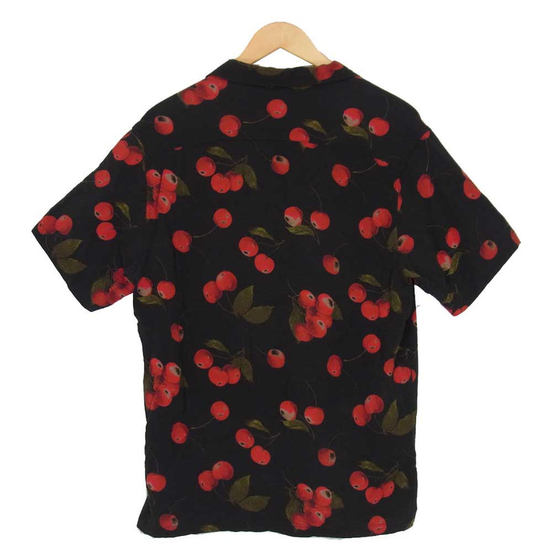 supreme cherry rayon shirt L