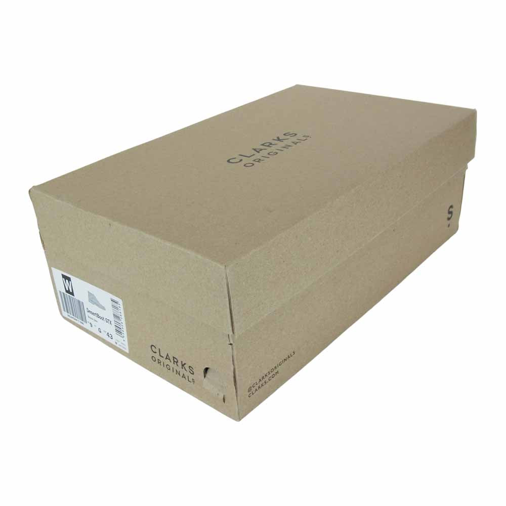 Clarks クラークス 61155762 desert boot gore-tex デザート ブーツ ゴアテックス ブラック系 UK9【新古品】【未使用】【中古】