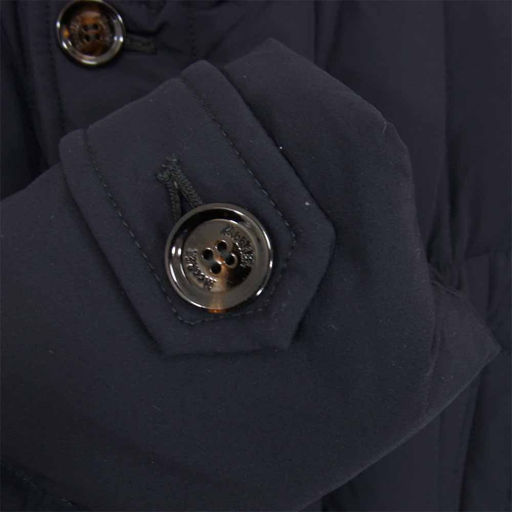 ムーレー シーロ SIRO ダブルブレステッド ダウン ジャケット ネイビー系 46【美品】【中古】