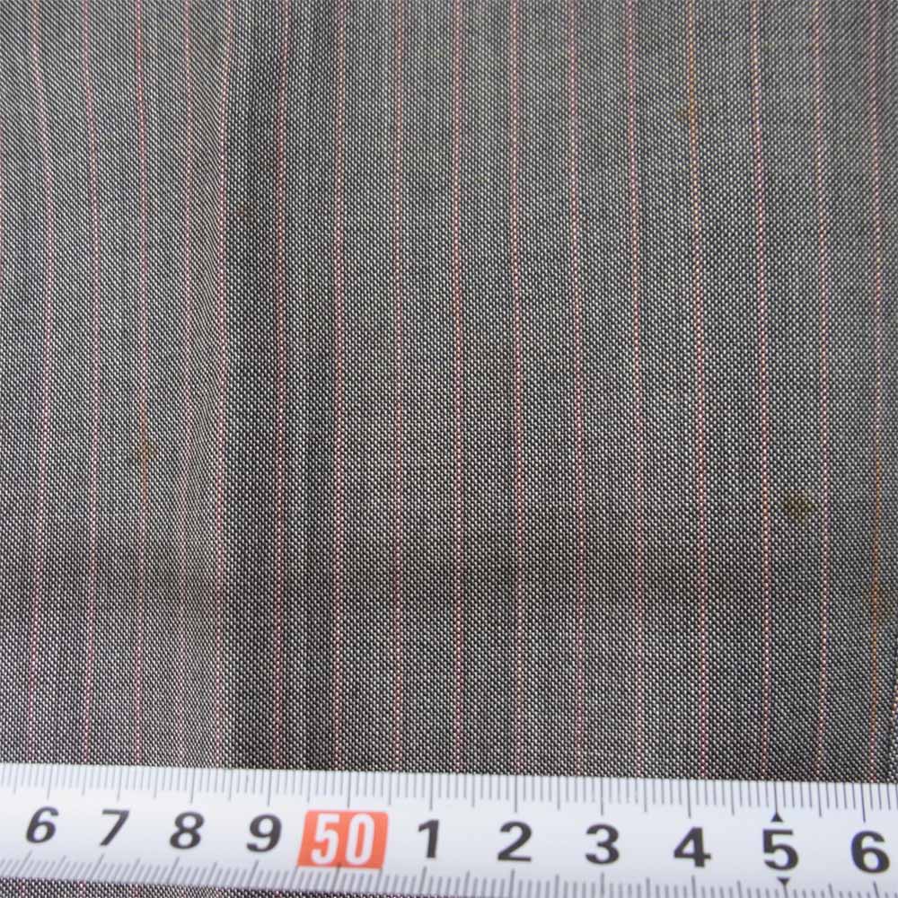 GUCCI グッチ 国内正規品 ストライプ 2B セットアップ スーツ グレー系 46【中古】