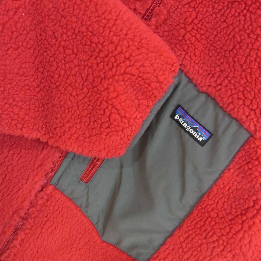 patagonia パタゴニア 23055FA11 11年製 Classic Retro X クラシック レトロ ボア フリース ジャケット レッド系 L【極上美品】【中古】