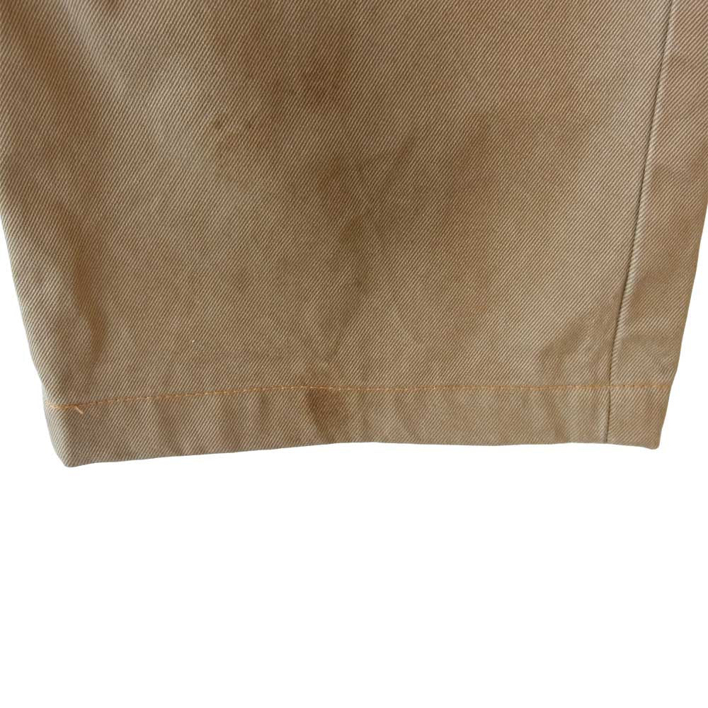 GLADHAND & Co. グラッドハンド BYGH-16-AW-18 FACTORY PANTS ファクトリー パンツ ユーズド加工 ベージュ系 S【美品】【中古】