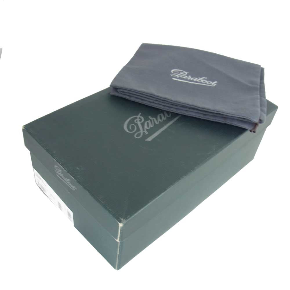 Paraboot パラブーツ 145713 PHOTON フォトン ショートサイドゴア スリッポン ブラウン系 8【美品】【中古】