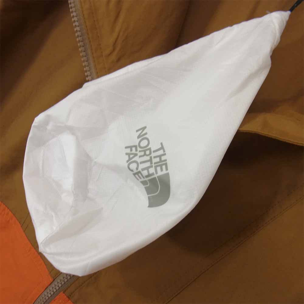 THE NORTH FACE ノースフェイス NP71830 COMPACT JACKET コンパクト ジャケット マウンテン パーカー ライトブラウン系 XL【美品】【中古】