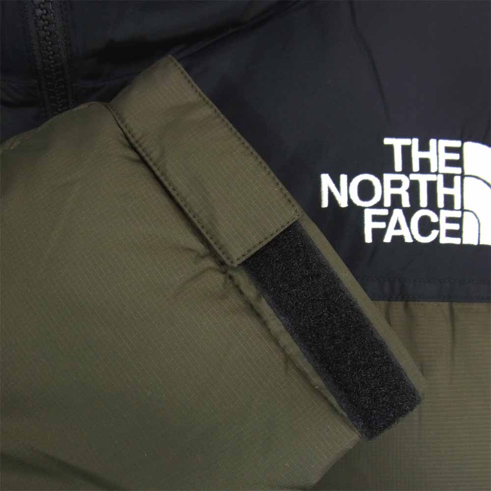 THE NORTH FACE ノースフェイス ND92041R Nuptse Hoodie ヌプシ フーディー ダウン ジャケット カーキ系 XL【新古品】【未使用】【中古】