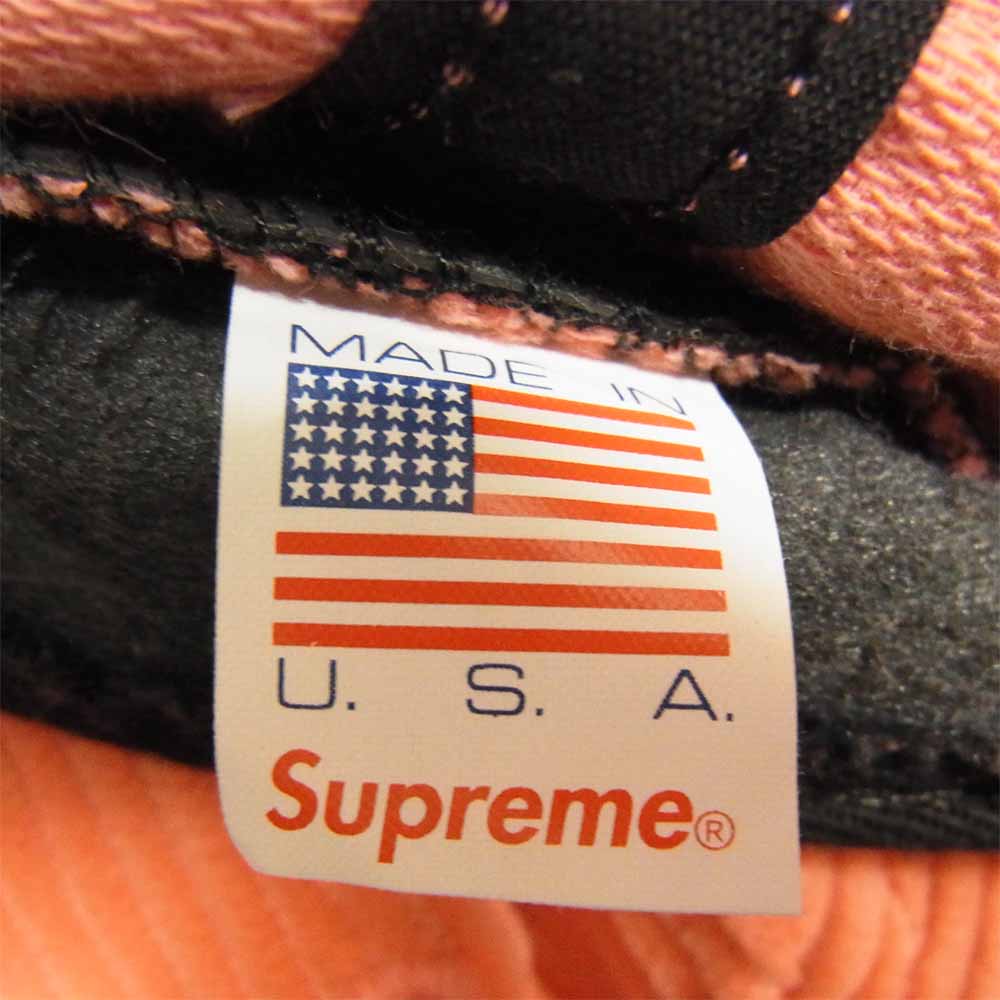 Supreme シュプリーム 17SS Corduroy S Logo 6-Panel Cap コーデュロイ ピンク系【中古】