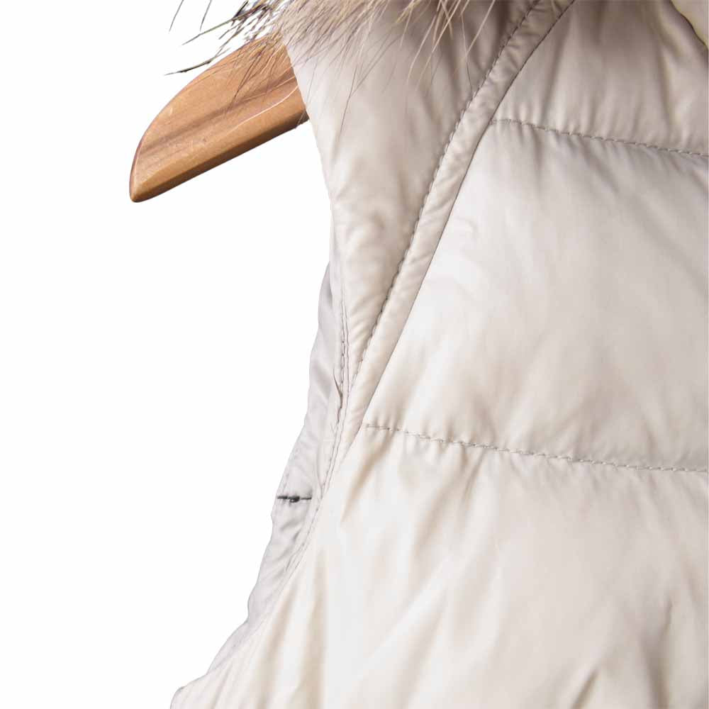 MONCLER モンクレール TARN GILET タルン ダウン ベスト ライトグレー【中古】