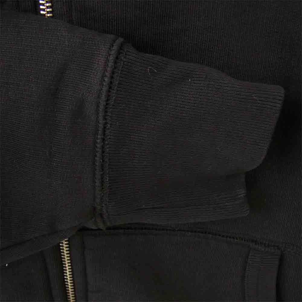 サタデーズ ニューヨークシティ ZIP SWEATSHIRT ジップアップ パーカー ブラック系 M【中古】