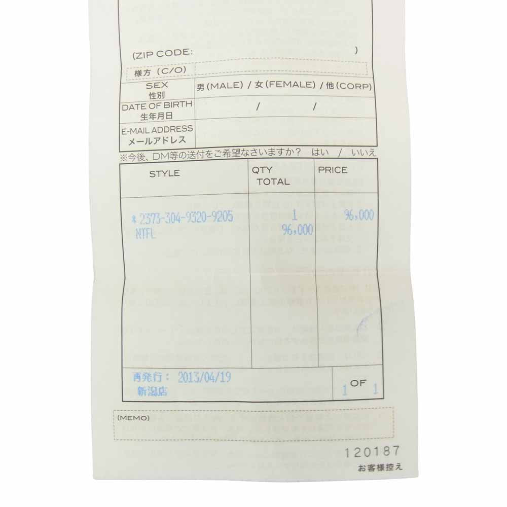 CHROME HEARTS クロムハーツ(原本有) 22K NTFL リング ゴールド系 10号【中古】