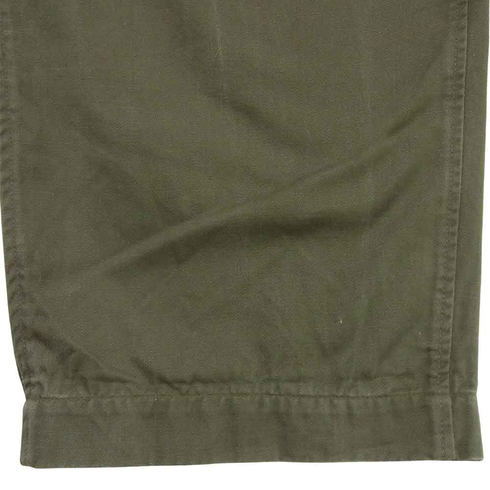 The REAL McCOY'S ザリアルマッコイズ GORKHA TROUSERS グルカ トラウザーズ ミリタリー パンツ グレイッシュカーキ系 4【中古】
