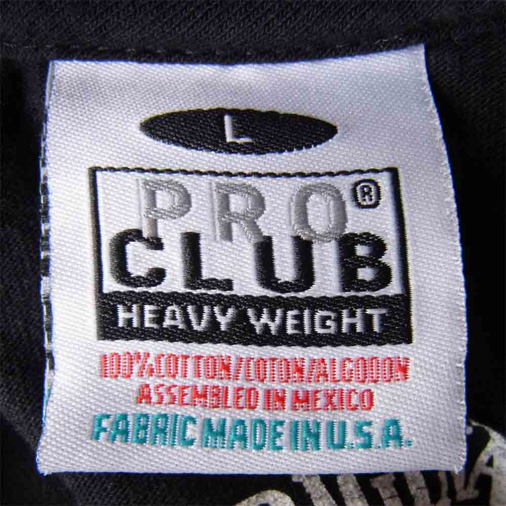 TENDERLOIN テンダーロイン T-TEE ON オールドニック 半袖 プリント Tシャツ PRO CLUB ブラック系 L【中古】