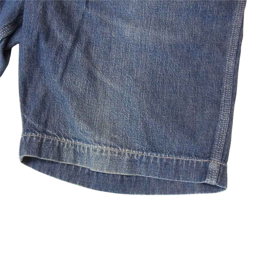TENDERLOIN テンダーロイン T-PAINTER SHORTS ペインター デニム ショーツ インディゴブルー系 XS【中古】