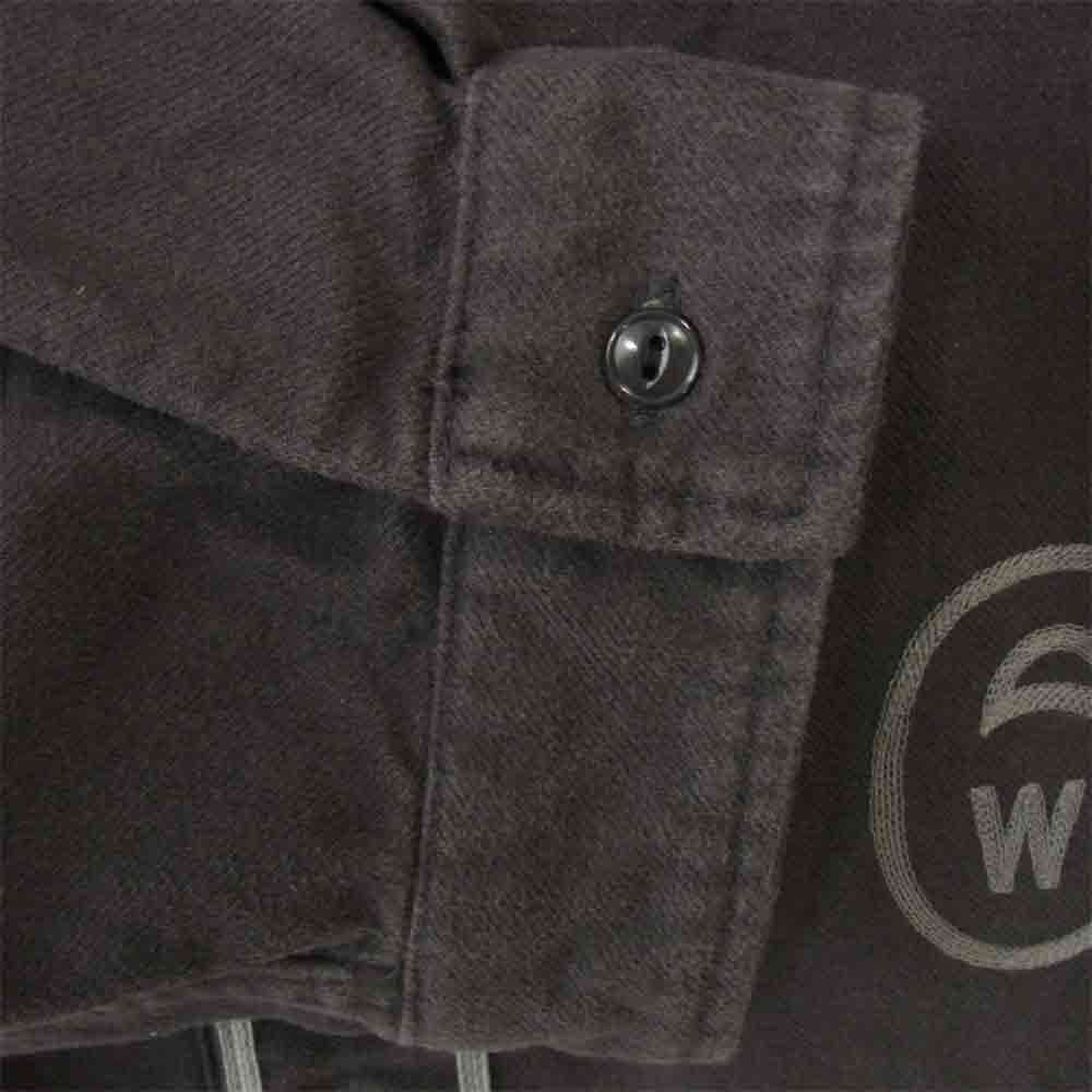TENDERLOIN テンダーロイン 20AW BASEBALL SHT IF6WAS9!! ベースボール シャツ グレー系 M【美品】【中古】
