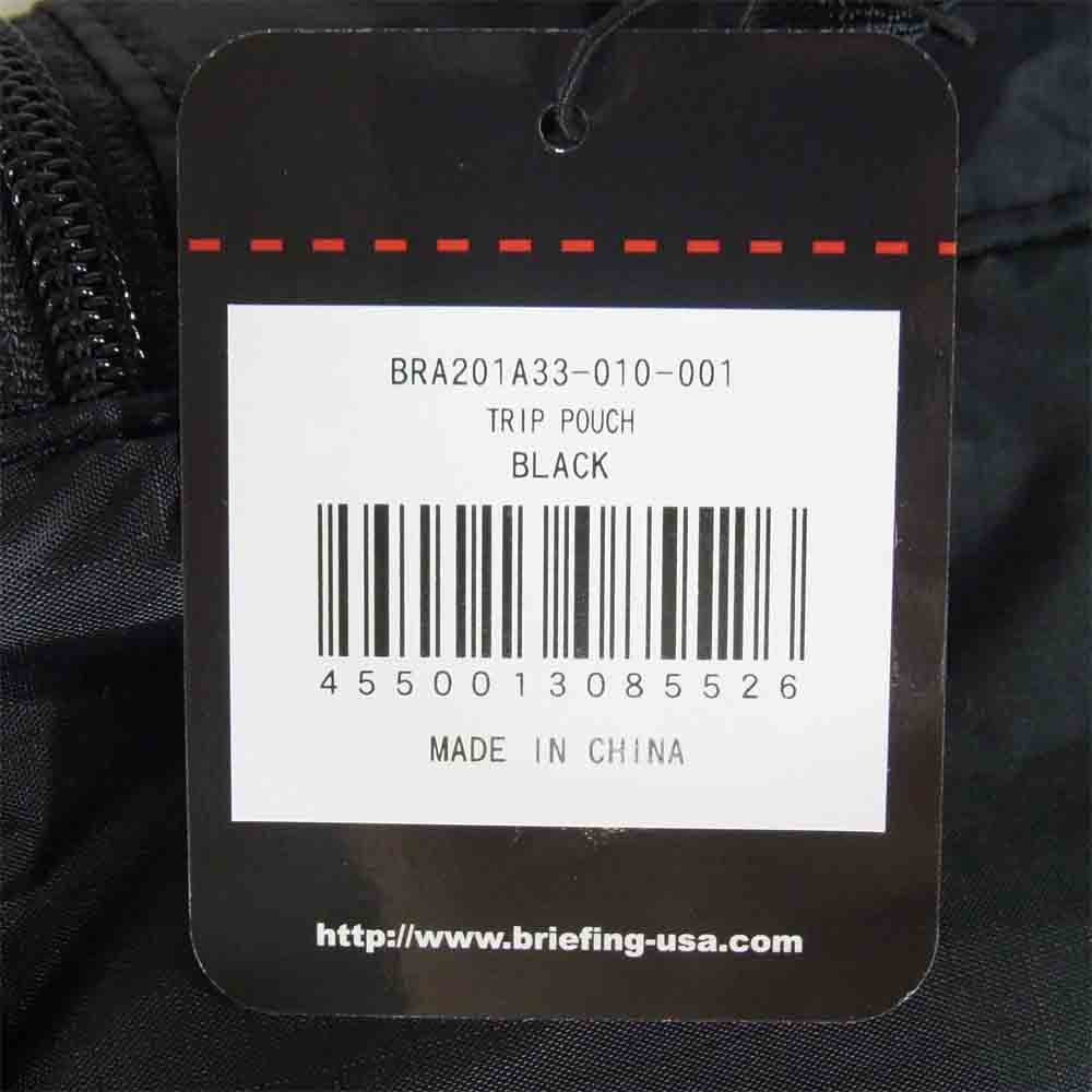 BRIEFING ブリーフィング BRA201A33 TRIP POUCH トリップ ポーチ ブラック系【新古品】【未使用】【中古】