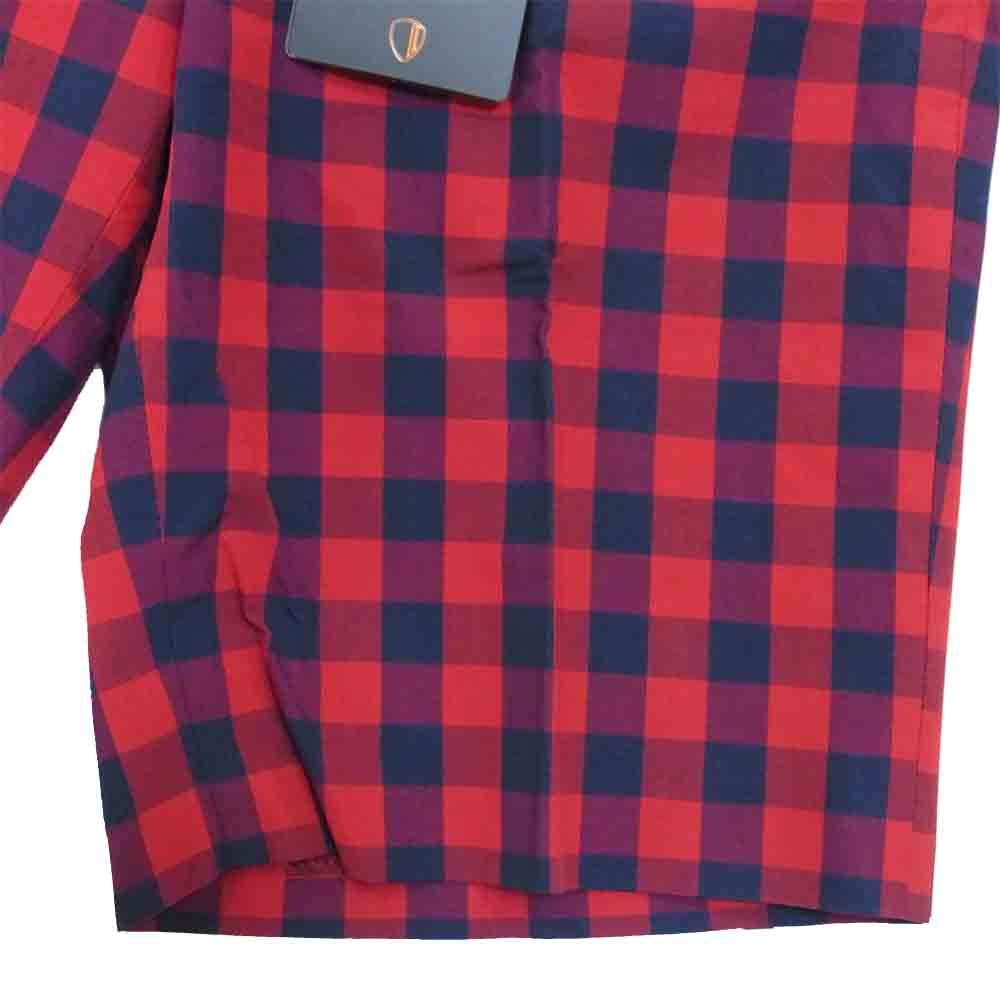Ben Sherman ベンシャーマン MC6312 チェック ショート パンツ レッド×ネイビー系 28【新古品】【未使用】【中古】