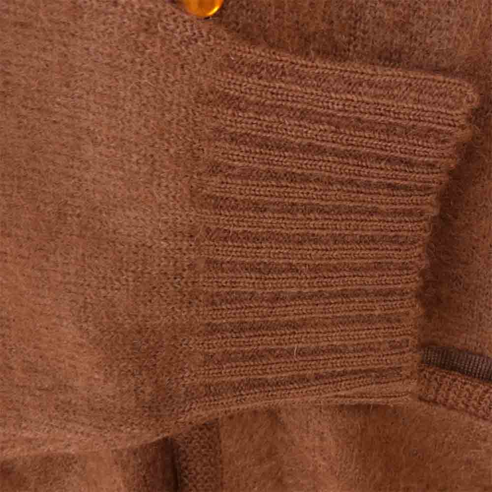 WACKO MARIA ワコマリア MOHAIR CARDIGAN モヘア カーディガン ブラウン系 M【美品】【中古】