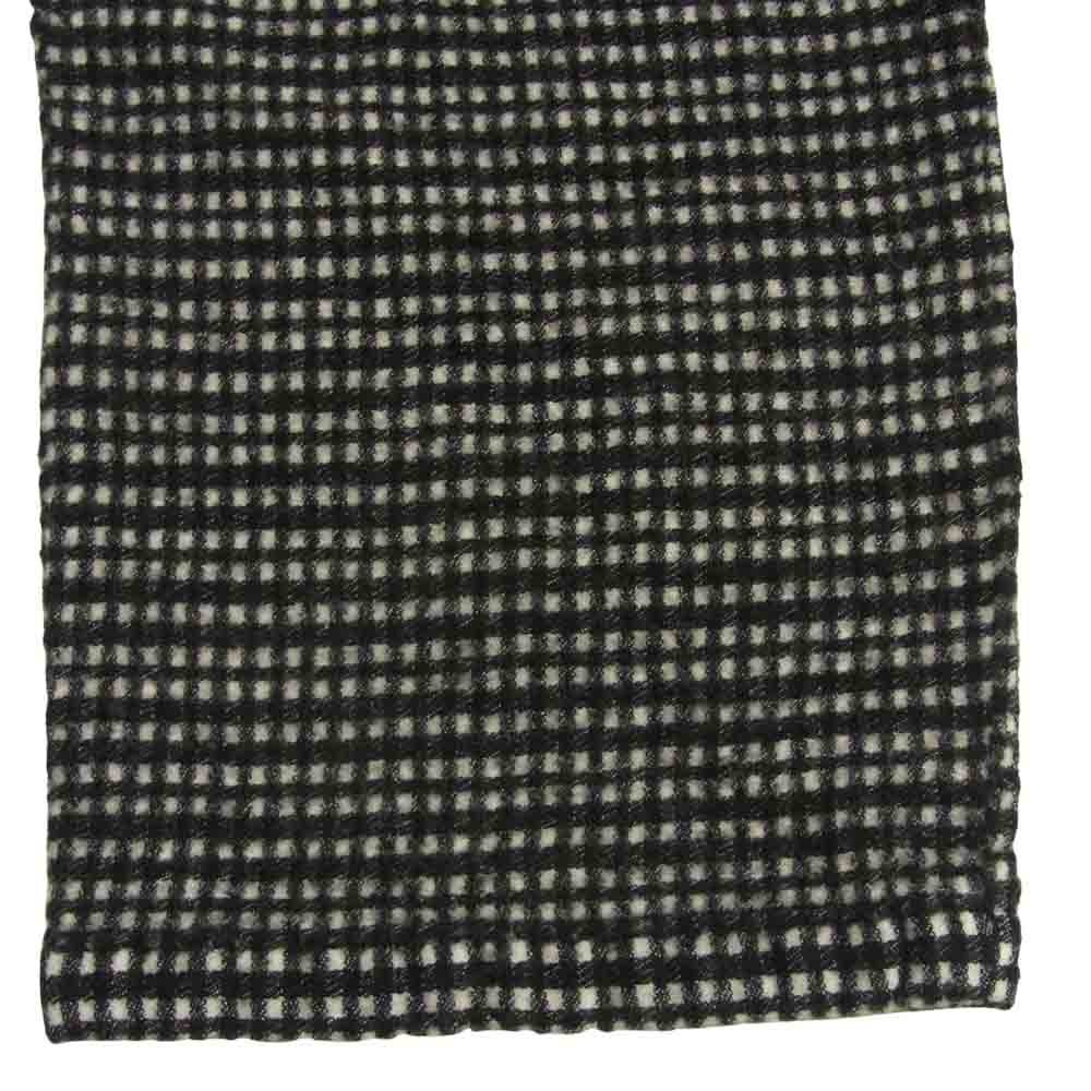 UNDERCOVER アンダーカバー 20AW UCZ4501-2 イージー パンツ DOT CHECK ウール B.BLACK BASE 3【新古品】【未使用】【中古】