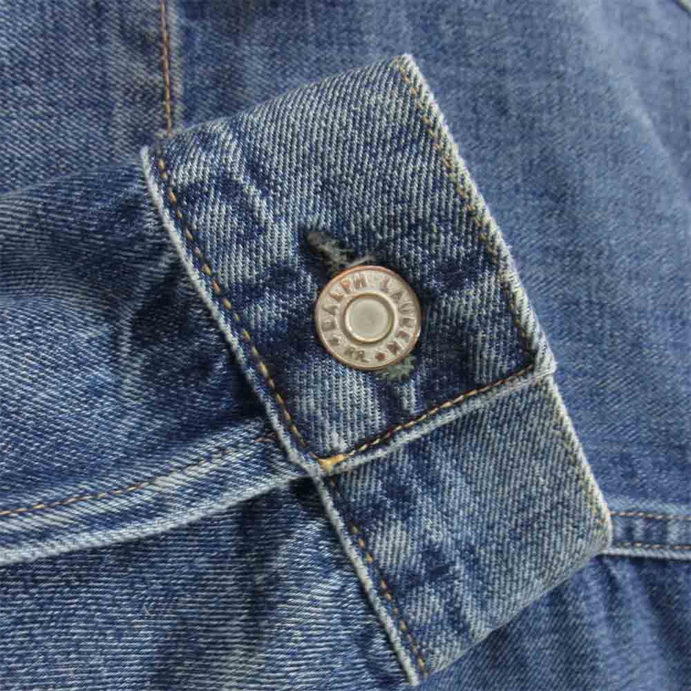 RRL ダブルアールエル DENIM JACKET 2nd デニム ジャケット インディゴブルー系 S【美品】【中古】