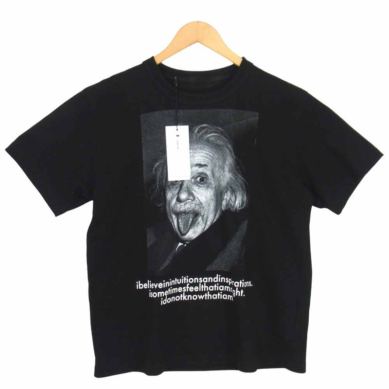 Sacai Einstein アインシュタイン Tシャツ S