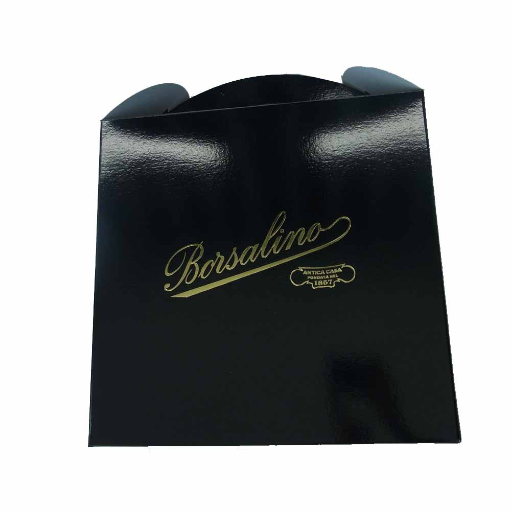 ボルサリーノ イタリア製 ペーパー ブレード ハット オフホワイト系 58【新古品】【未使用】【中古】