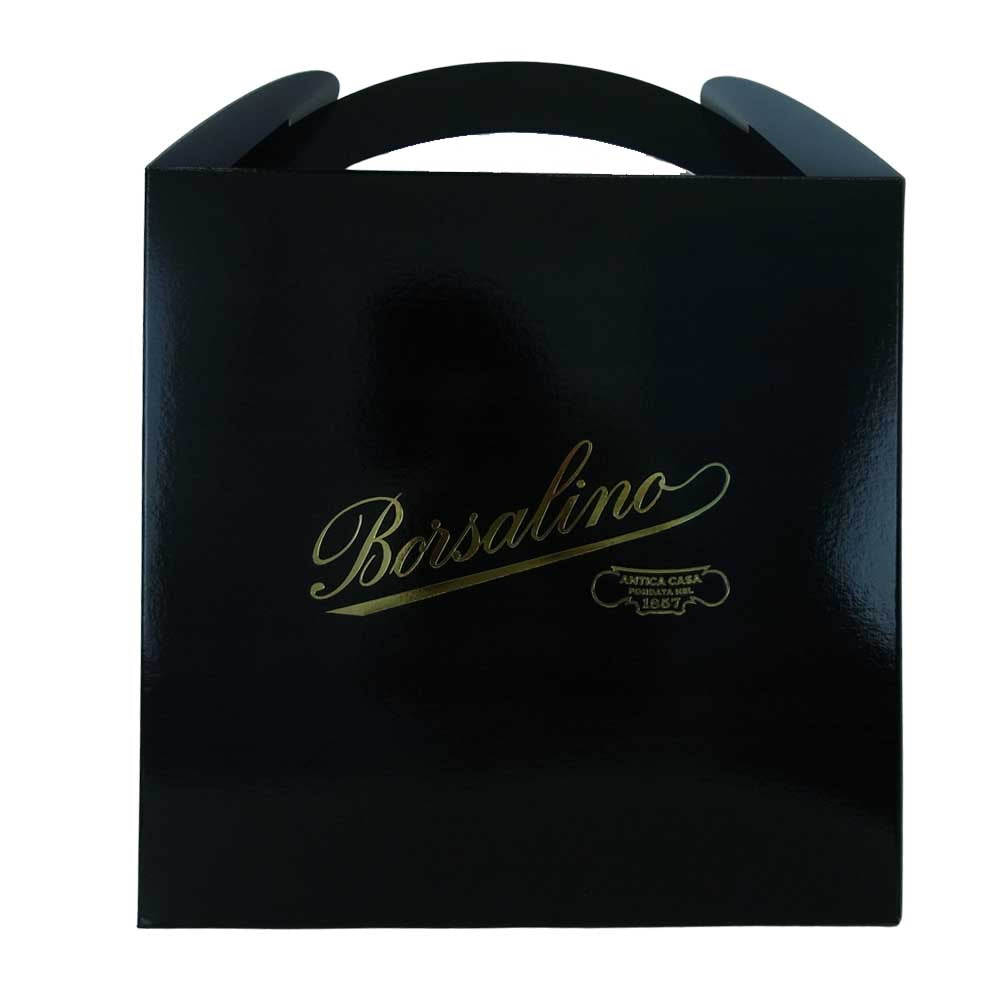 ボルサリーノ イタリア製 50g 中折れ ハット ベージュ ベージュ系 57【新古品】【未使用】【中古】