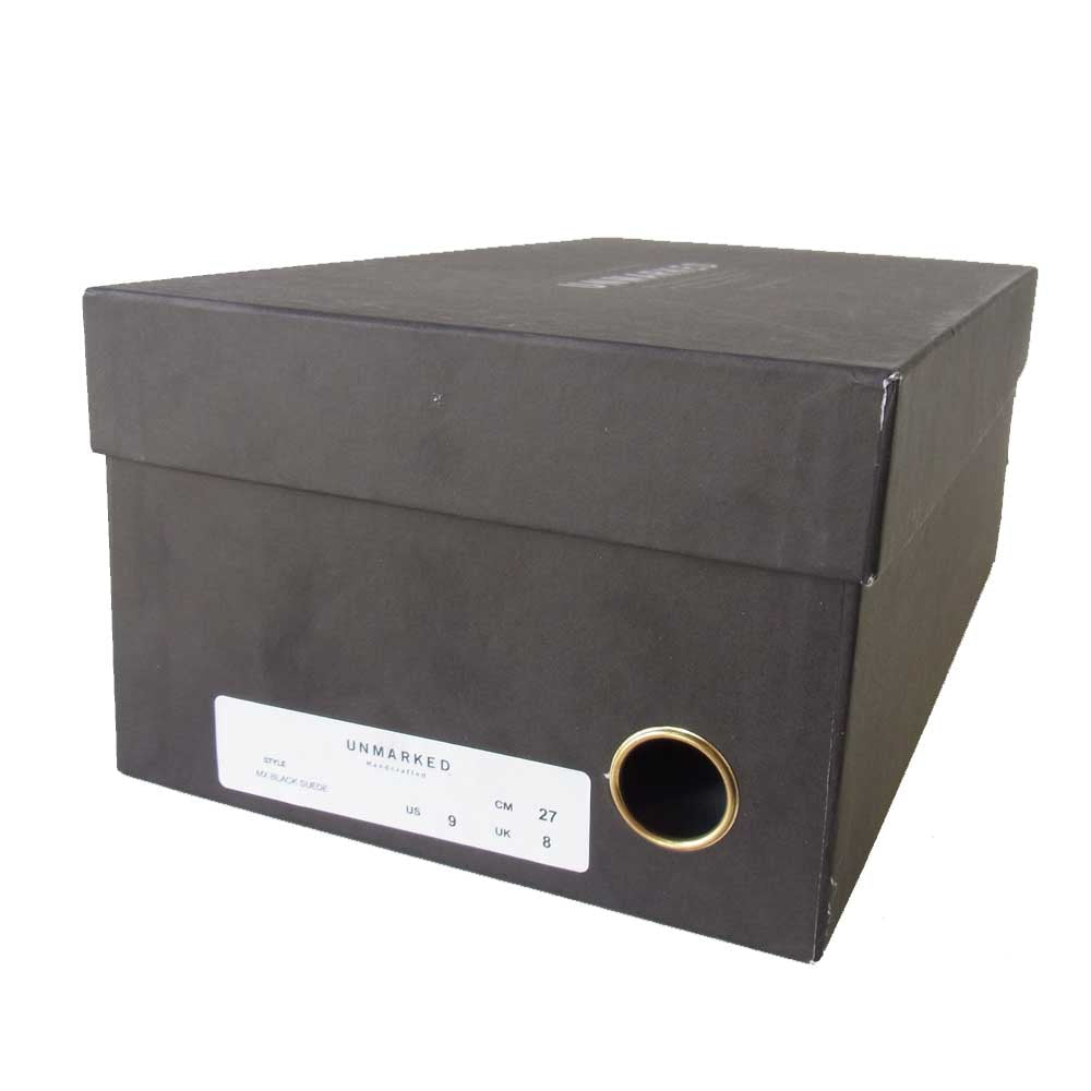 アンマークド MX BLACK SUEDE ブラック スエード スニーカー ブラック系 27【新古品】【未使用】【中古】