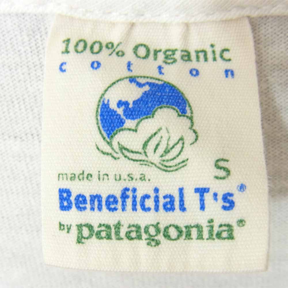 patagonia パタゴニア water sports プリント Tシャツ ホワイト系 S【中古】