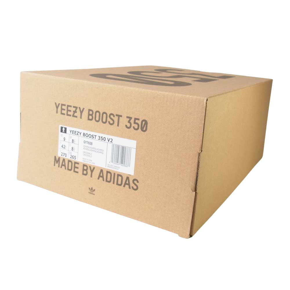 adidas アディダス GY7658 YEEZY BOOST 350 V2 イージー ブーストAsh Pearl アッシュ パール ベージュ×紺 27【新古品】【未使用】【中古】
