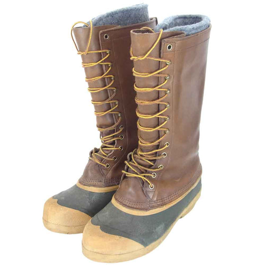 ホワイツブーツ USA製 ヴィンテージ フェルトライナー スノー ブーツ ブラウン系 7【中古】