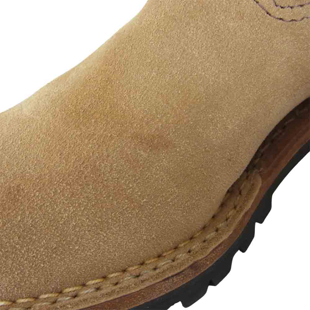 WESCO ウエスコ CUSTOM BOSS カスタム ボス スエード エンジニア ブーツ ライトブラウン系 8 1/2【美品】【中古】