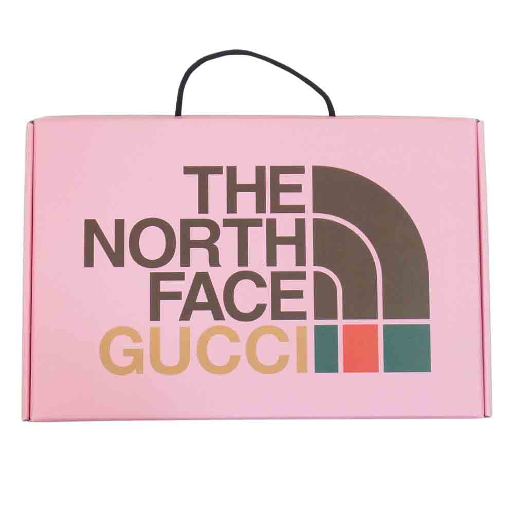 GUCCI グッチ 616036 国内正規品 The North Face ノースフェイス プリント オーバーサイズ Tシャツ ブラック系 S【新古品】【未使用】【中古】