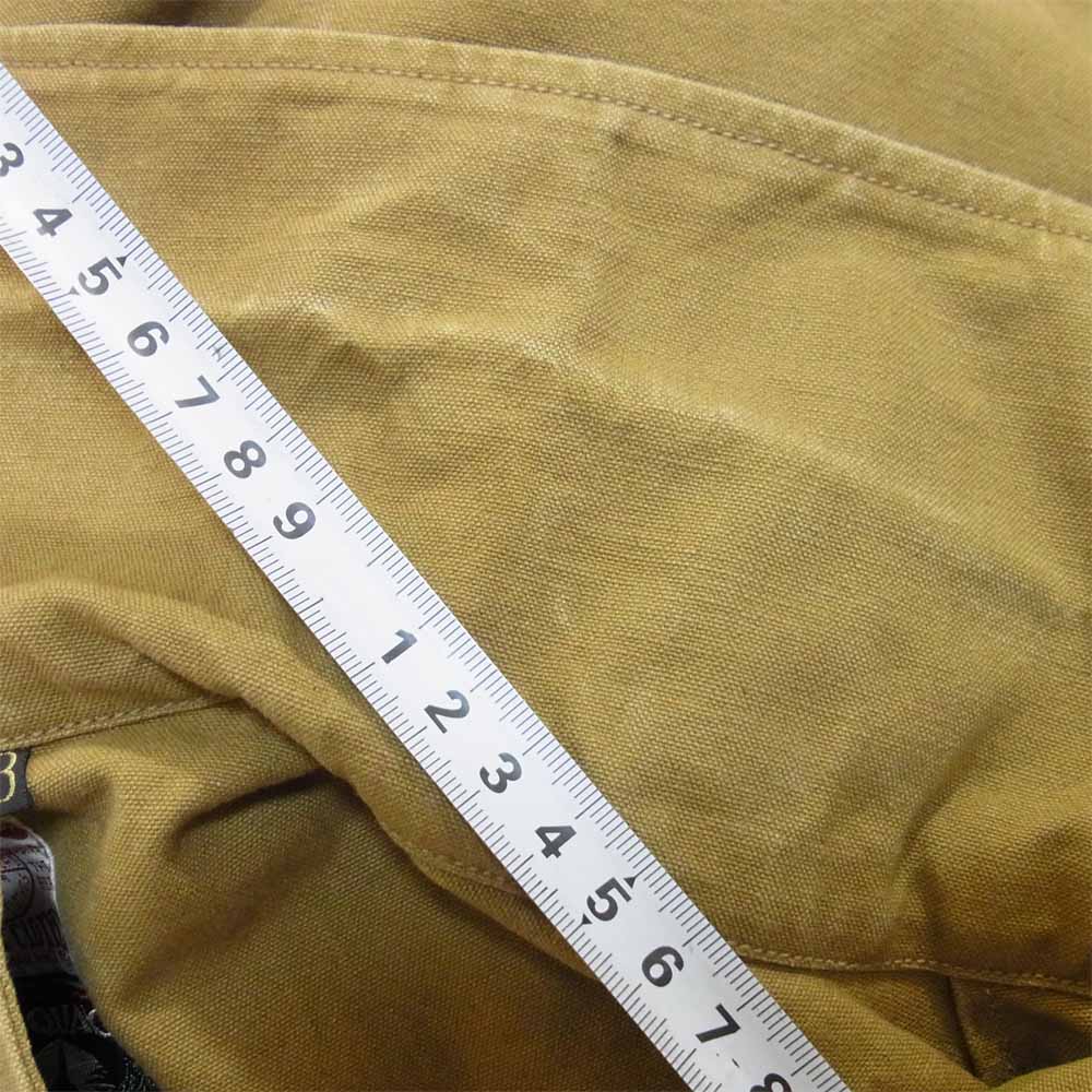 FREEWHEELERS フリーホイーラーズ TIMBER CRUISER COAT DRY FINISH DUCK ドライ フィニッシュ ダック ティンバー クルーザー コート カーキ系 38【中古】