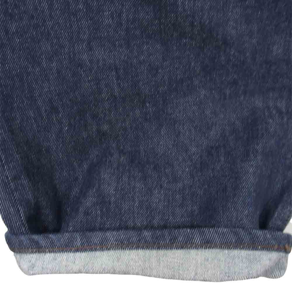 GRAPHPAPER グラフペーパー 19SS GU191-40050B COLORFAST DENIM TWO TUCK PANTS 2タック デニム パンツ インディゴブルー系 1【中古】