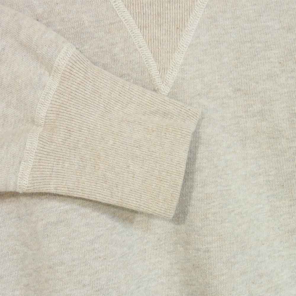 WAREHOUSE ウエアハウス 無地 吊り編み 両V スウェット 日本製 コットン100% ベージュ系 38【中古】