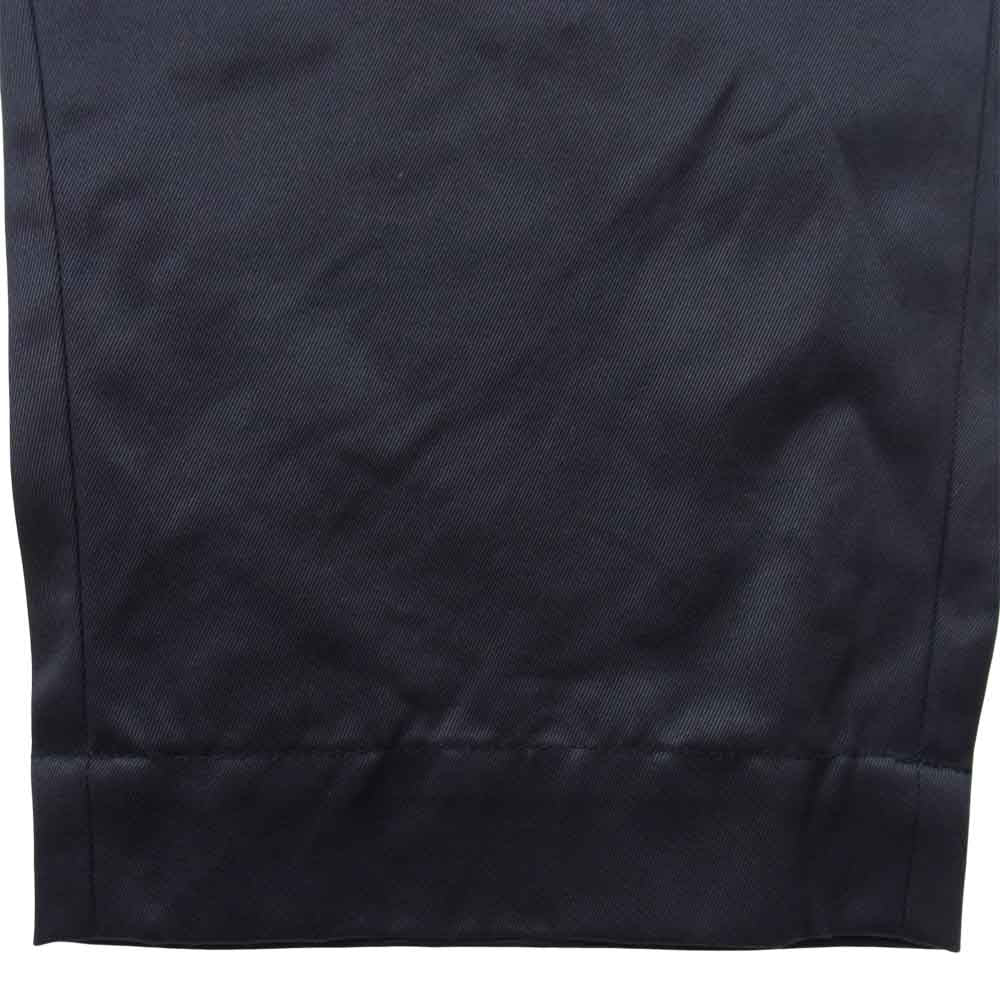 WTAPS ダブルタップス 21SS 211TQDT-PTM02 TUCK02 TROUSERS タック トラウザーズ ネイビー系 M【美品】【中古】