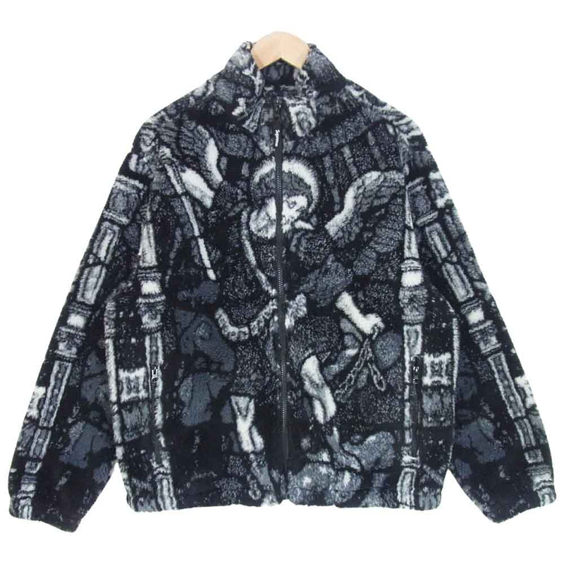 美品 Supreme Saint Michael Fleece Jacket