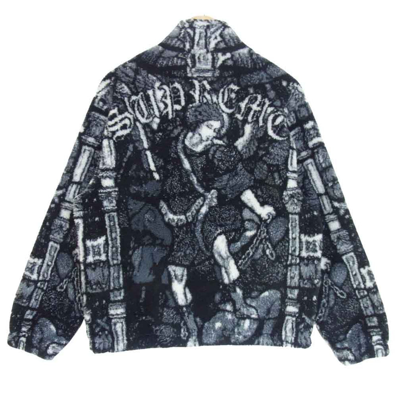 Supreme シュプリーム 21SS Saint Michael Fleece Jacket フリースジャケット ブラック系 M【極上美品 –  ブランド古着 LIFE