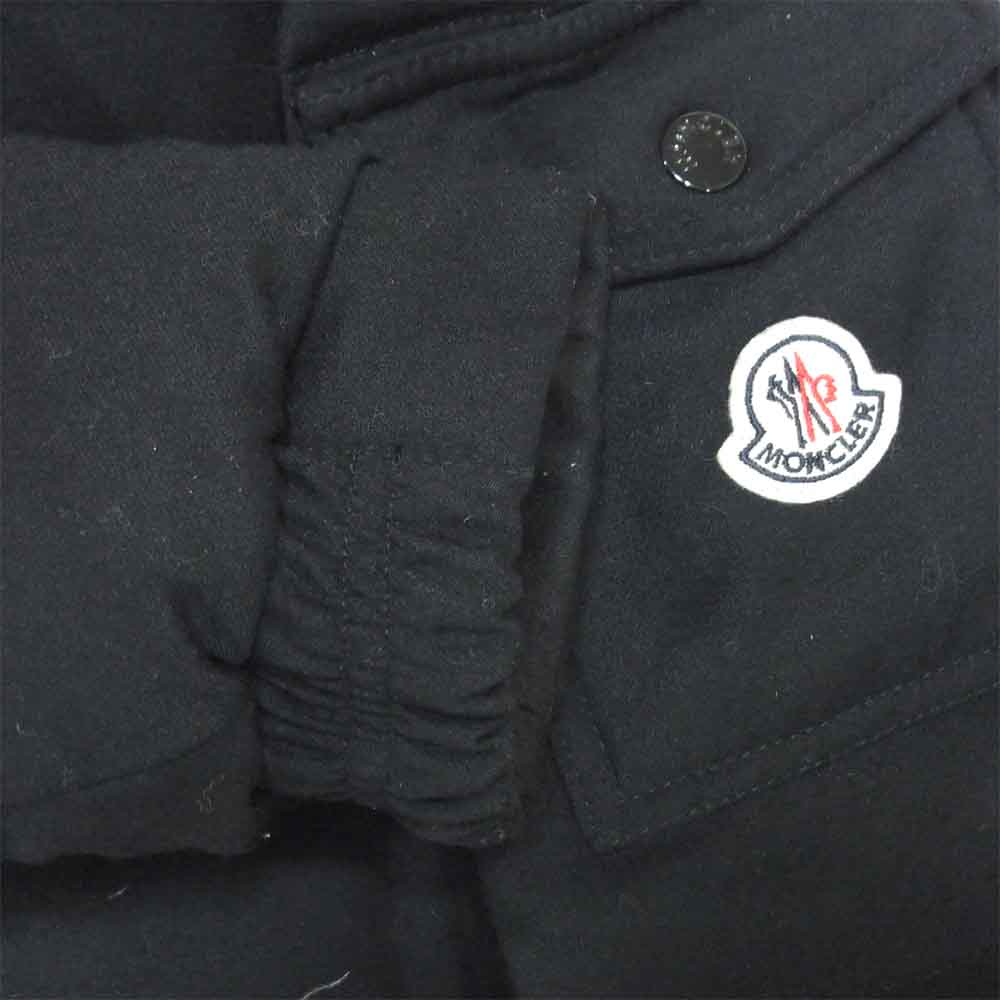 MONCLER モンクレール MONTGENEVRE モンジュネーブル ダウン ジャケット ダウンジャケット ブラック系 1【中古】