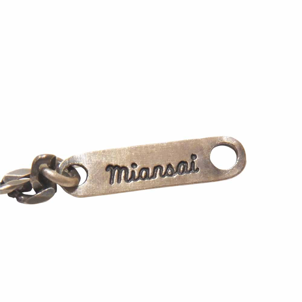 ミアンサイ 2連 ダブルトップ ネックレス【中古】