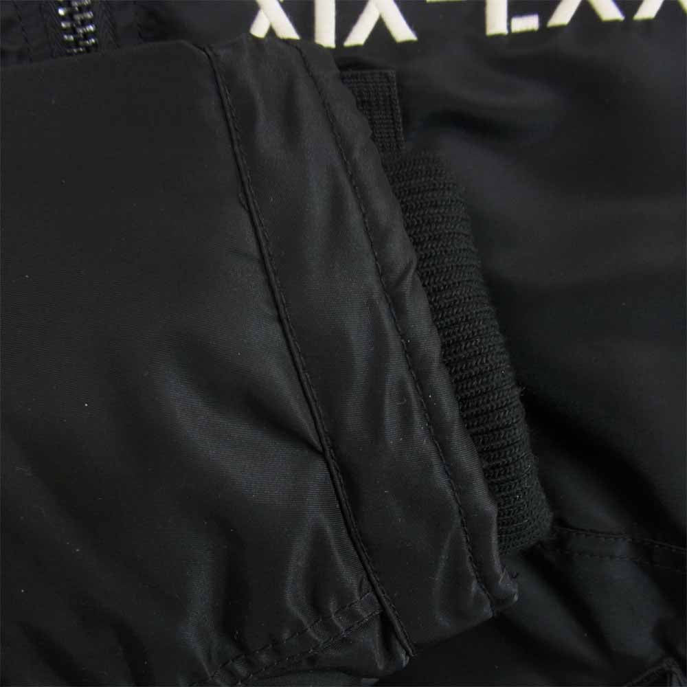 VANSON バンソン ナイロン シンサレート 中綿 ジャケット ブラック系 XL【美品】【中古】